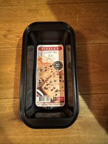 Steelex loaf tin 2lb non - loaf,
