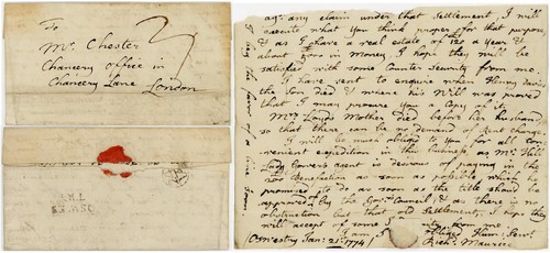 1774 richd maurice oswestry - oswestry, 2