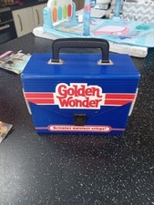 Retro Golden Wonder Crisps Advertising Childs Lunchbox Not Packet 