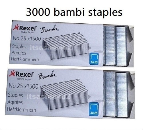 3000 rexel staples - rexel, no.25,