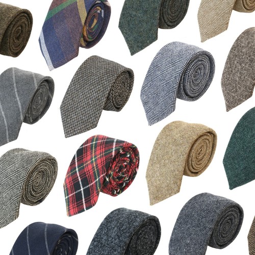 Tie men 7cm - wide, wool