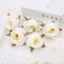 10X Artificial Silk Roses