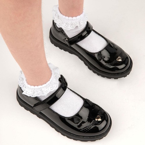 Walkright girls shoes black - shoes,