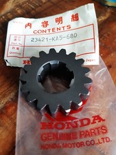 NOS HONDA CR 480 RD 1983 OEM MAINSHAFT 2ND GEAR 23421-KA5-680 EVO CR480R 83