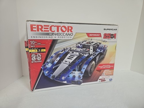 Supercar erector building set - supercar,