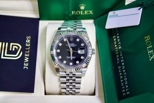 Rolex datejust black diamond - datejust,