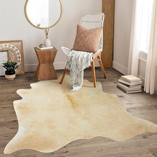 GENUINE BEIGE LARGE Cowhide