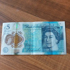 AK47 £5 Note Genuine Banknote