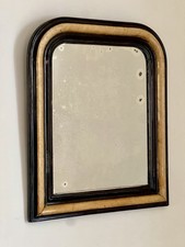 Antique French Louis Philippe Mirror Foxed Plate