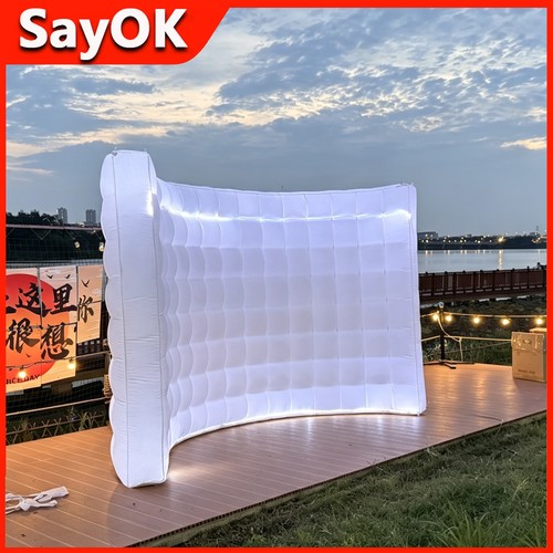 Inflatable photo booth wall - photo,