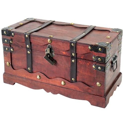Hmf wooden treasure chest - treasure,