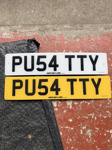 Personalised reg - personalised,