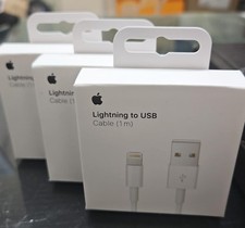 GENUINE Apple iPhone 14 13 12 11 Charger Lightning To USB-A Cable - 1M
