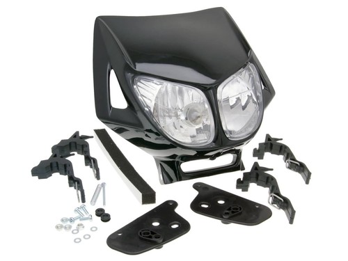 Headlight mask enduro - headlight, dual