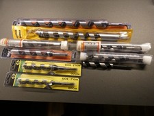 9 x Auger Drill Bits, Mixed
