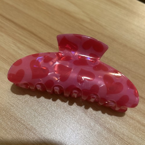 Pretty pink red heart - pretty, design