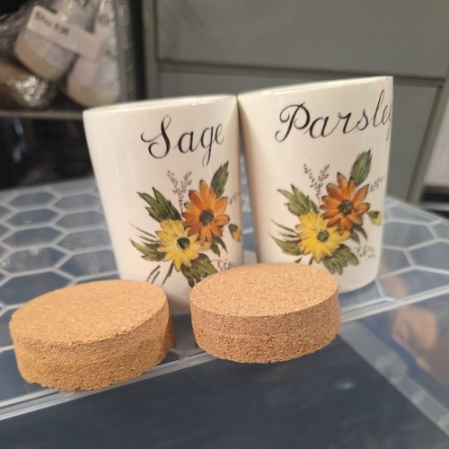 Vintage crown devon cannisters - vintage,