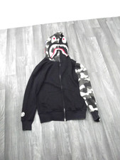 Bape Full Zip Hoodie Shark Retro 1990's Authentic                        #2  JL2