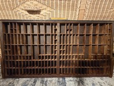 Vtg wooden printer - vtg,