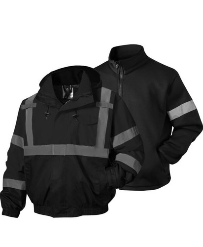 High visibility bomber - in,