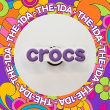 Super Cute Purple Crocs Badge