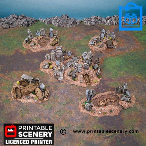 Graveyard hills tabletop - graveyard,