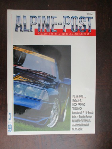 Alpine post 1999 magazine - alpine,