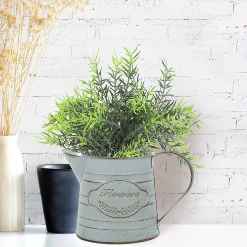 Vintage metal flower - flower, jug