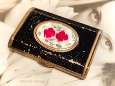 Melissa black gold flowers