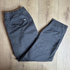 Levis Mens Dark Grey Cargo Trousers XL