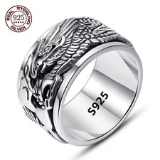 925 Sterling Silver Dragon