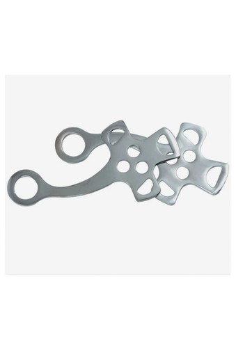 English hackamore cheeks bit - english,