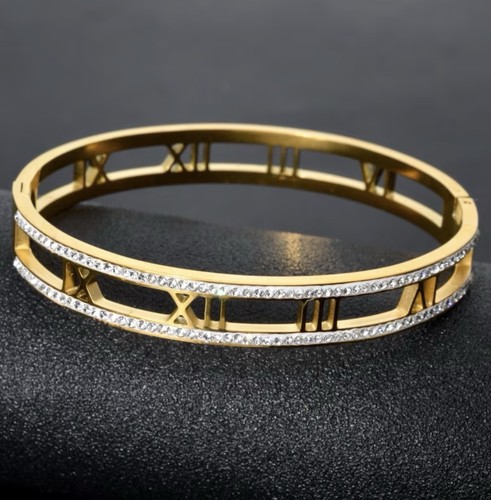 Gold african bangle - gold,