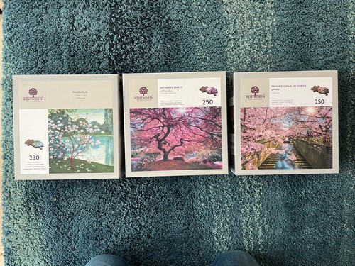 Wentworth jigsaw puzzles - 3x,