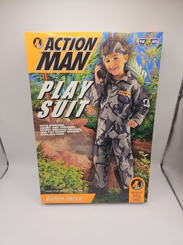 Action man play suit - play,