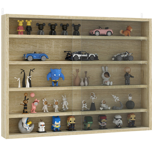 Tier wall display shelf unit - 5-tier,