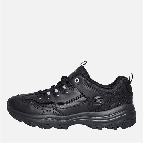 Sketchers womens iconic black - iconic,