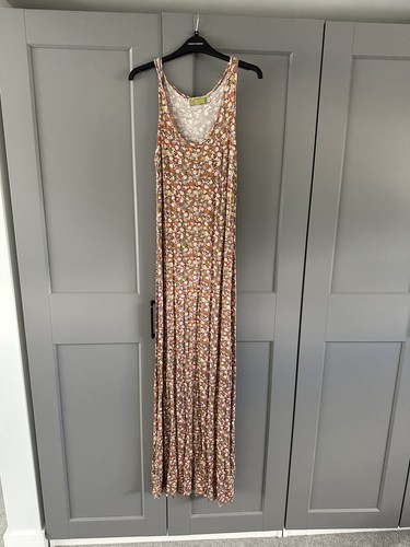 Floral boho maxi dress gypsy - dress,