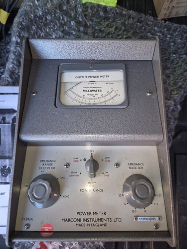 Marconi power meter 893a - marconi,