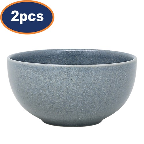 Salad bowl 5cm blue ceramic - bowl,