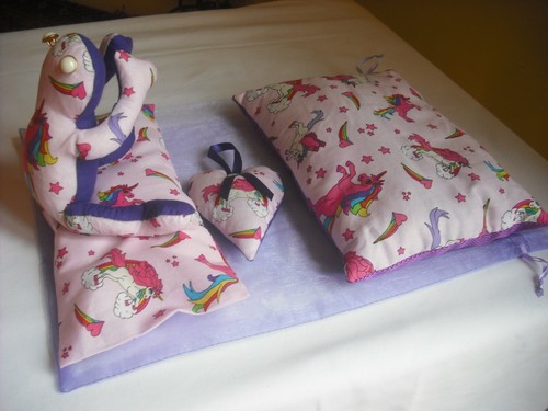 Unicorn fabric lavender gift - fabric,