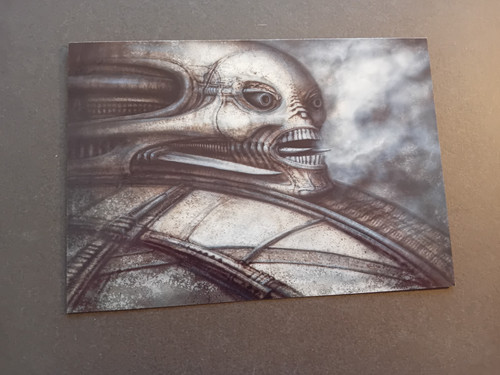 Giger art postcard - h,