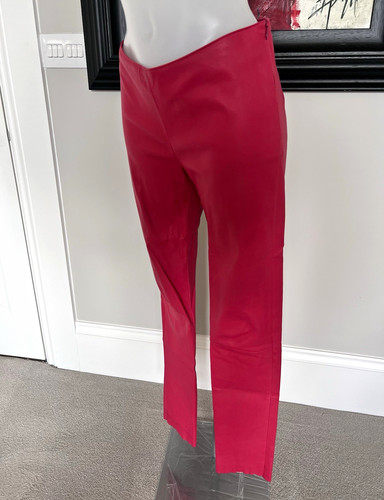 Drome pink leather slim - pink, ankle