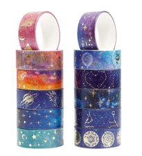 12 Rolls Washi Tape Set