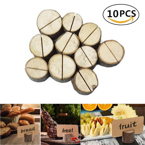 100x wooden name place - 10/100x, card