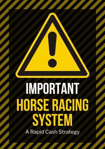 Horse racing system for rapid - racing,