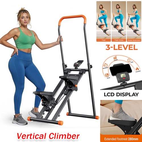 Vertical climber stair - climber, stepper