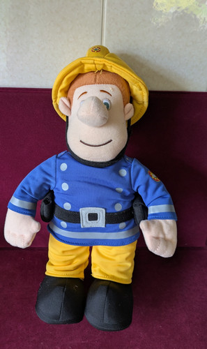 Fireman sam talking soft - sam, toy