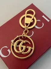GUCCI Charm Logo GG Gold