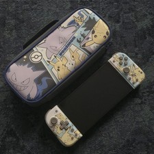 Nintendo Switch OLED Model HEG-001 Handheld Console 64GB Hori Split and Case